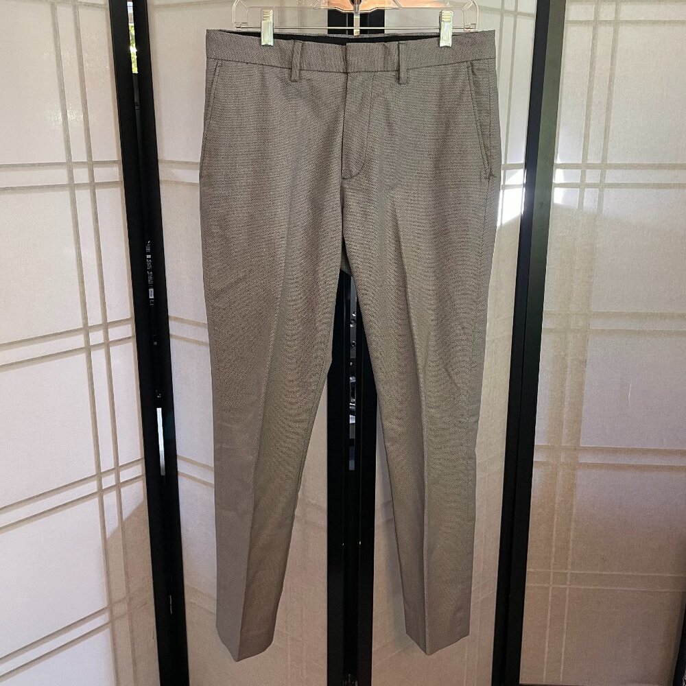 Nordstrom Men's Shop Athletic Fit Non-Iron Dress Pants Waist 31" x Length 29"